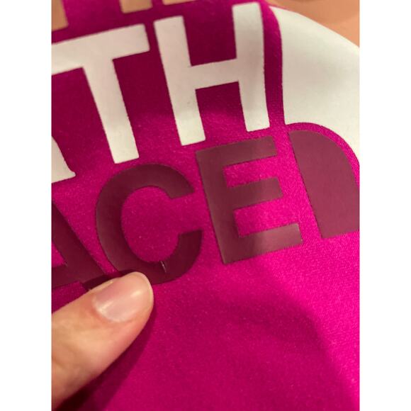 Hot pink north face sweatshirt - Picture 3 of 5